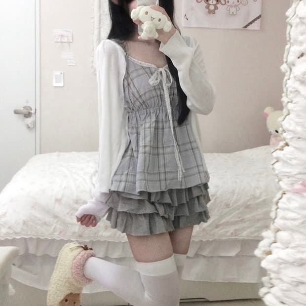 스너그 캉캉 스커트
