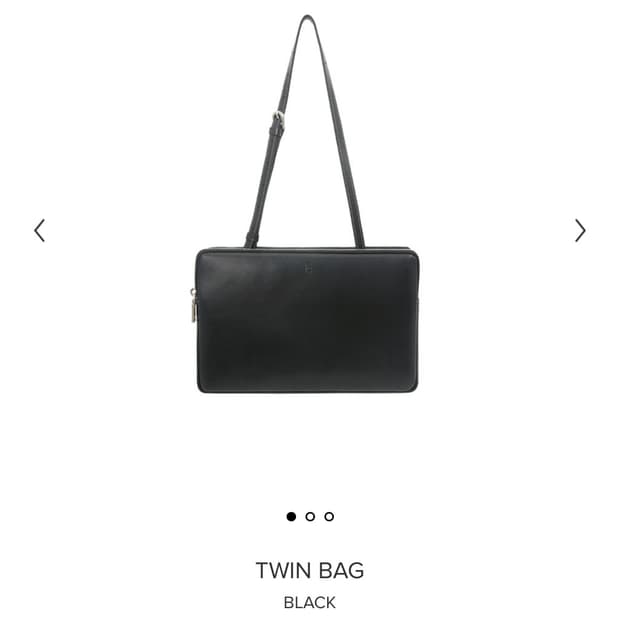 미닛뮤트 트윈백 블랙