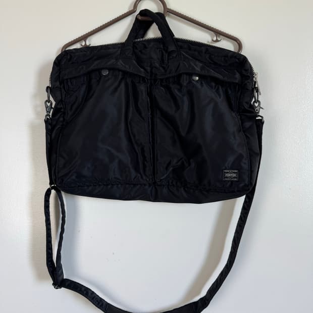 요시다포터 2way 브리프케이스 블랙 