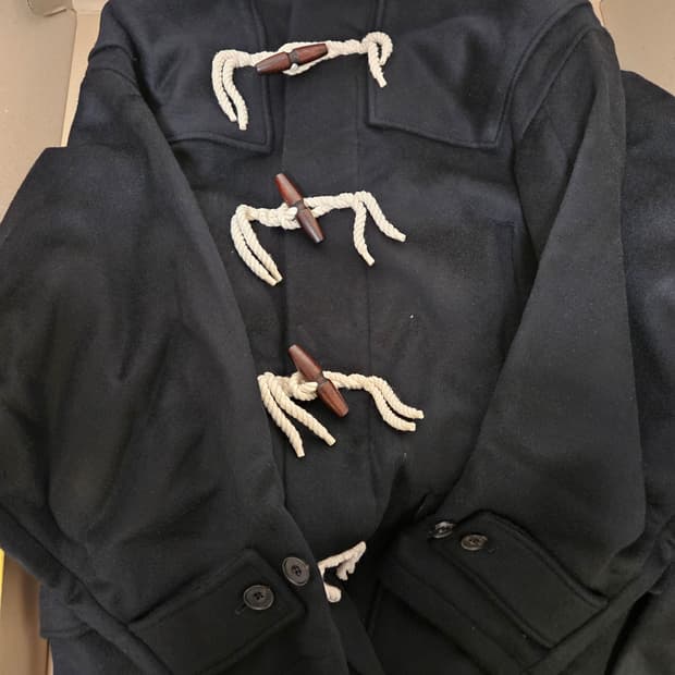 pas 015 더플코트 네이비