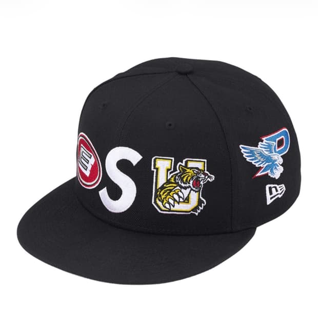 [758] 슈프림 26ss 마스코트 s 로고 뉴에라 블랙