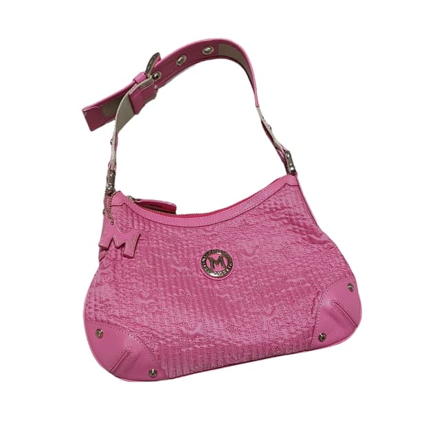 메트로시티 핑크 숄더백