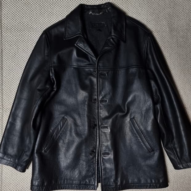 올드 제이크루 레더 카코트