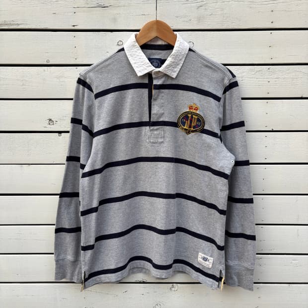 J Press 제이프레스 스트라이프 럭비티