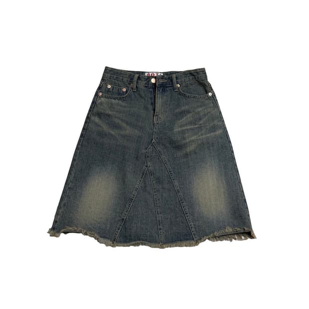 OOTJ ORGN 미디 스커트
