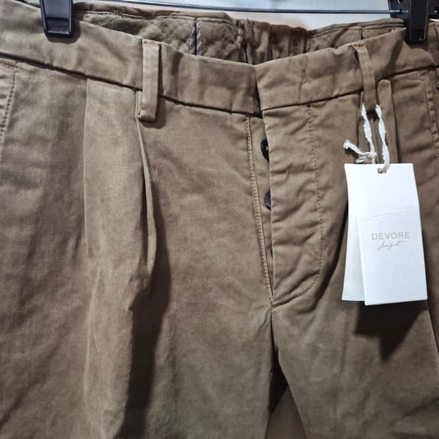 이태리 가먼트다잉 팬츠