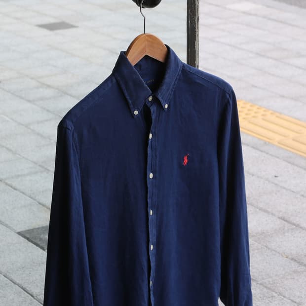 (착용컷) 폴로 랄프로렌 린넨 셔츠 (남성용 100)