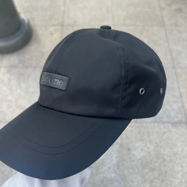 슈프림 레더 패치 모자