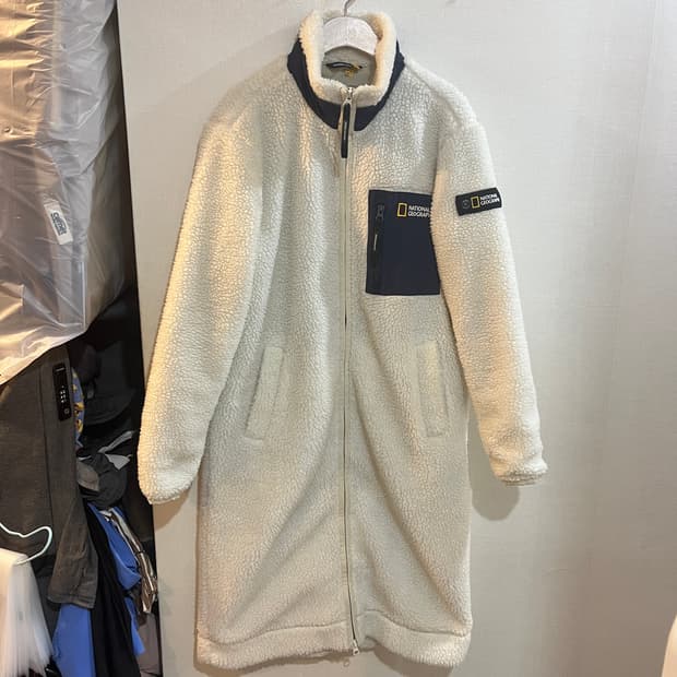 [S] 네셔널지오그래픽 유틸리티 롱후리스 자켓
