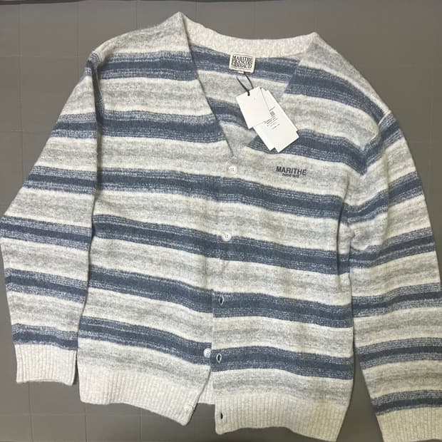 [L]마리떼 MULTI STR CARDIGAN sky blue 