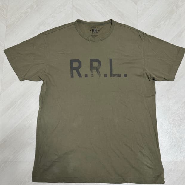 rrl 로고 티셔츠