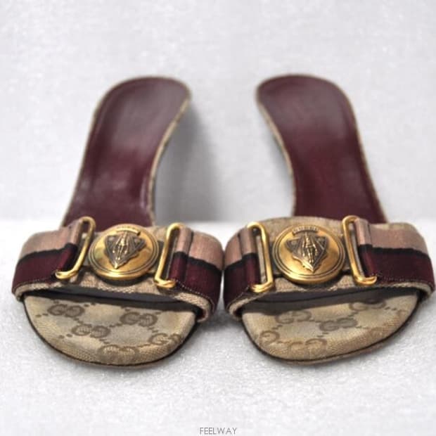 구찌/여성샌들슬리퍼(사이즈225)정품