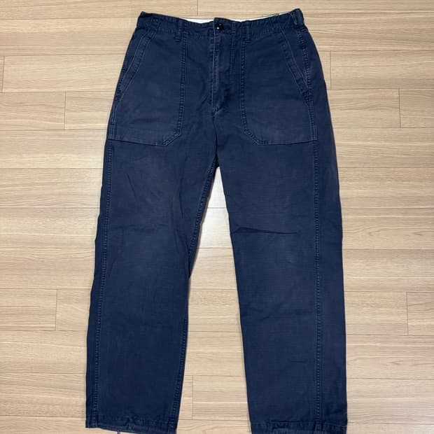 필그림 립스탑 퍼티그 팬츠 네이비