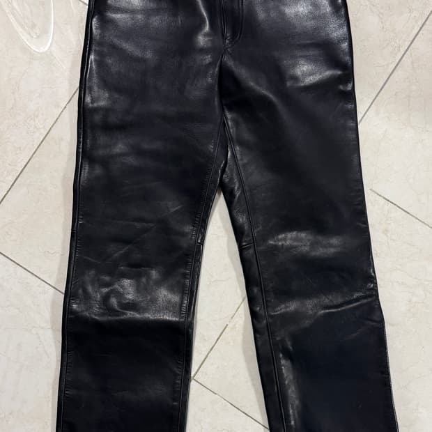 VINTAGE LEE leather pants