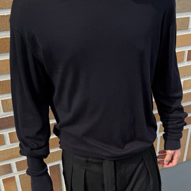 Yohji Yamamoto Pour Homme Long-rib Knit