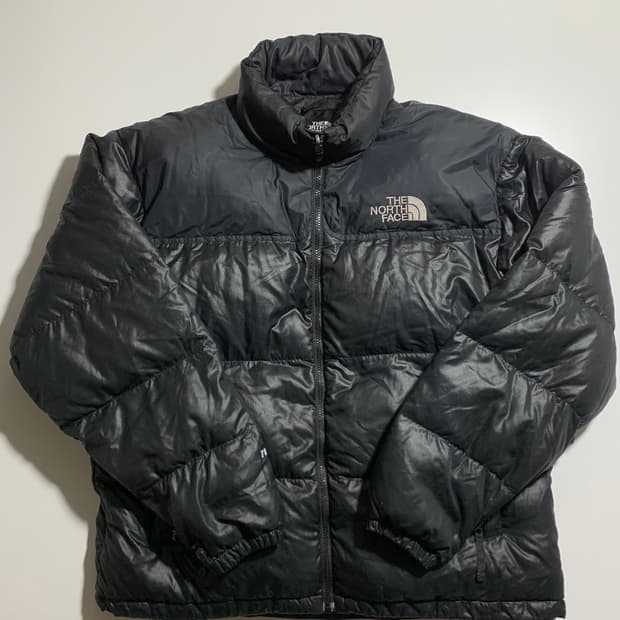 노스페이스 700 블랙 패딩