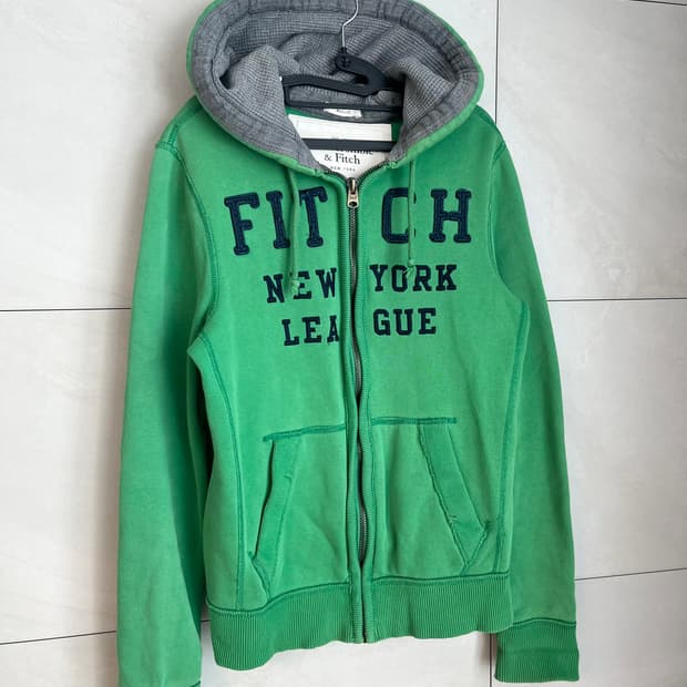 아베크롬비 말차 후드집업 (M) 