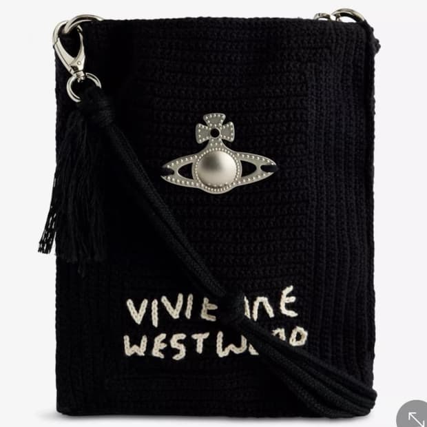 구해요)비비안웨스트우드 크로쉐 백