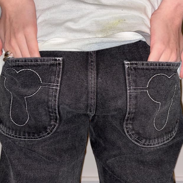 Carne Bollente Dick In The Back Jeans