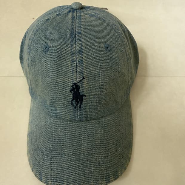 폴로 랄프로렌 모자 (데님)(새상품)