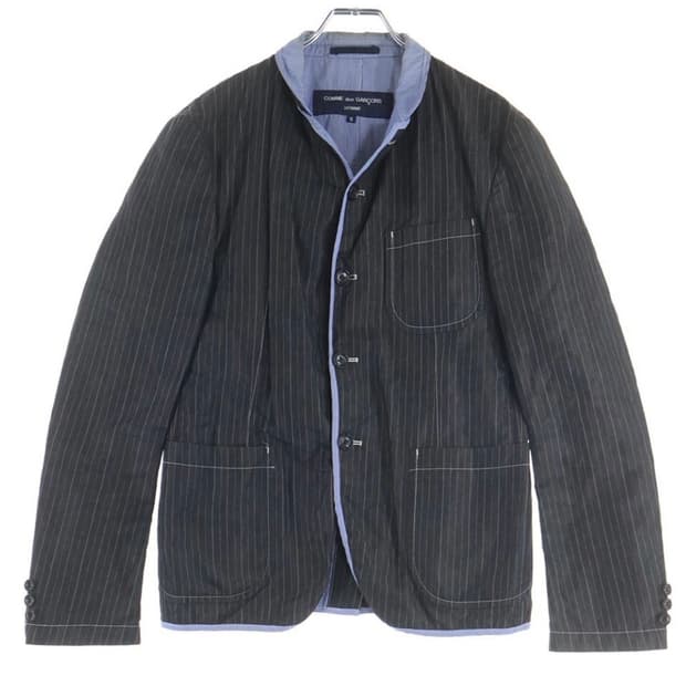 꼼데가르송 옴므 핀스트라이프 자켓