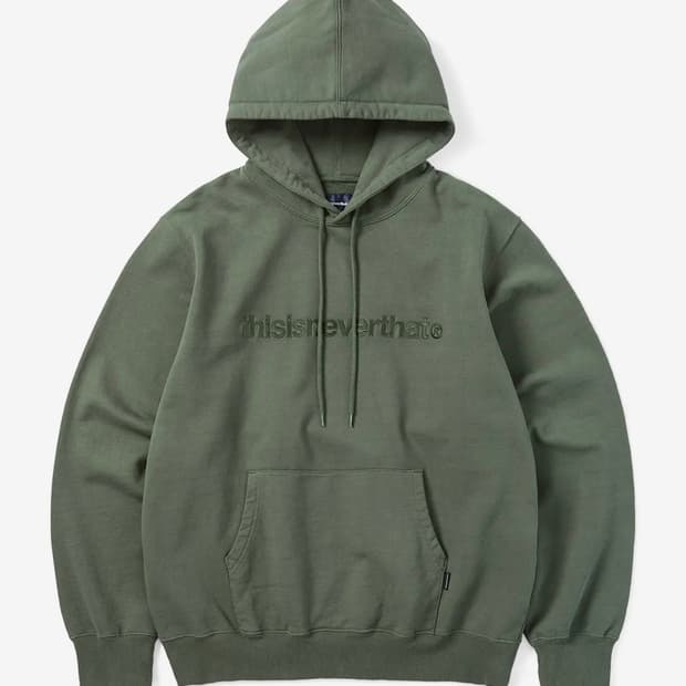 디스이즈네버뎃 T-Logo 후드티