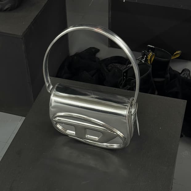 Disel Shouder Silver Bag ✶