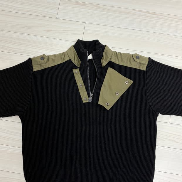 코만도 스웨터 집업