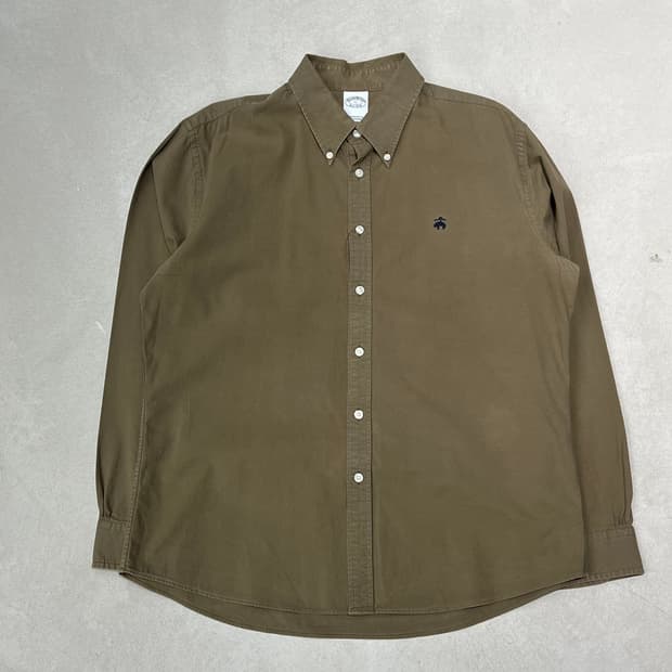 브룩스브라더스 솔리드셔츠 s08855