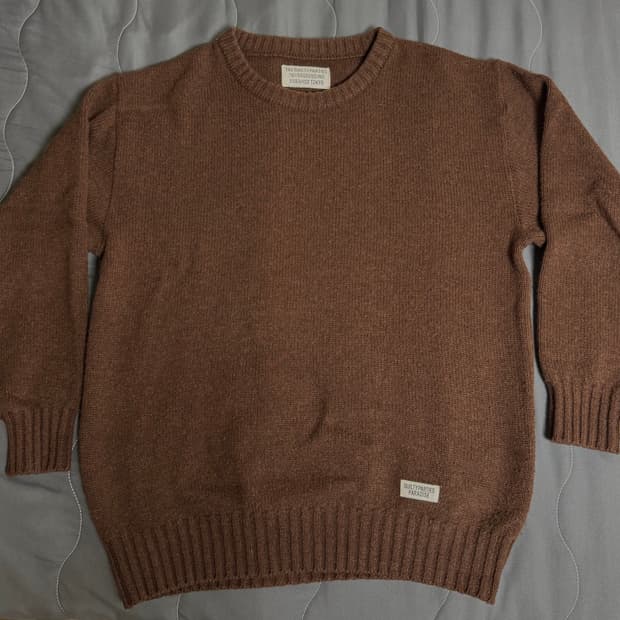 [L] 와코마리아 스웨터 브라운