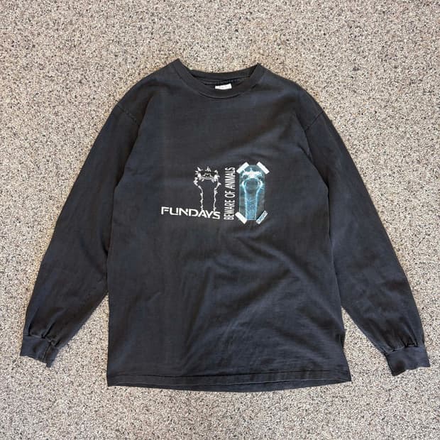 90s hanes 헤인즈 빈티지 티셔츠 롱슬리브