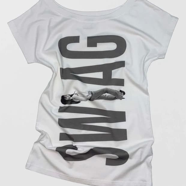 스컬프터 Swag Long Tee White