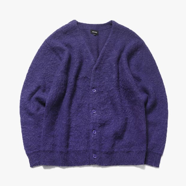 BEAMS - 7 GAGE SHAGGY CARDIGAN
