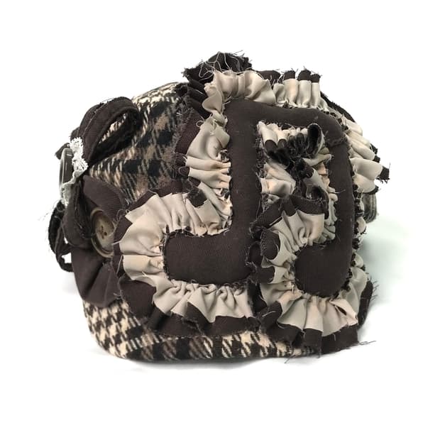 Music-note🎵newsboy cap (brown)