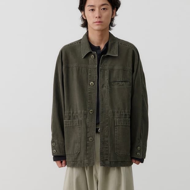 구매)노운 카키 초어 자켓 1사이즈