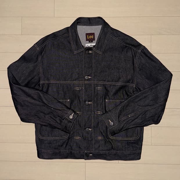 Lee 콘밀 데님 트러커 자켓 M