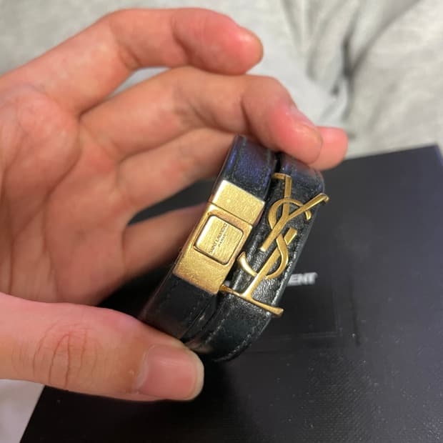 생로랑 팔찌 더블 브레이슬릿