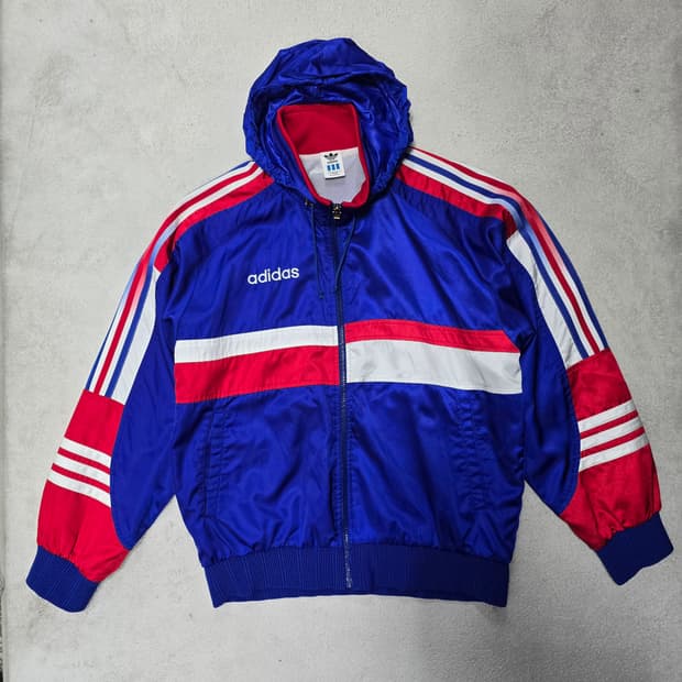 90s Adidas 아디다스 올드스쿨 바람막이 자켓 