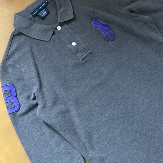 폴로 랄프로렌 빅포니 진 그레이 PK 카리티 M