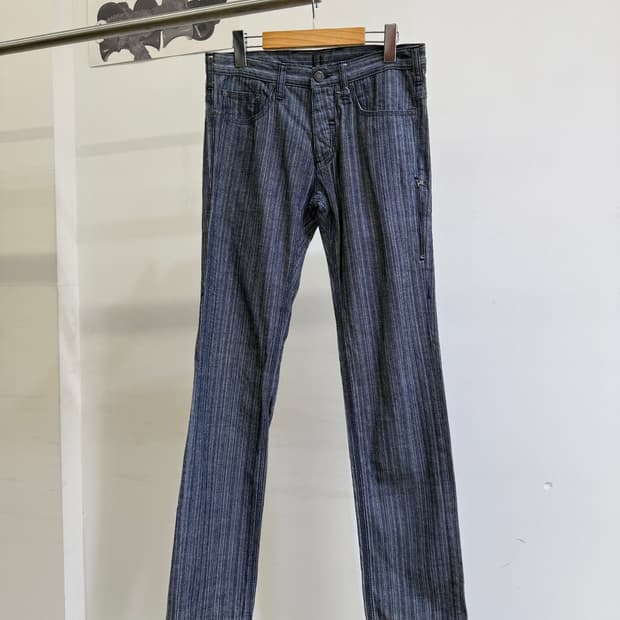 NEIL BARRETT (Made in Italy) 스트라이프 팬츠