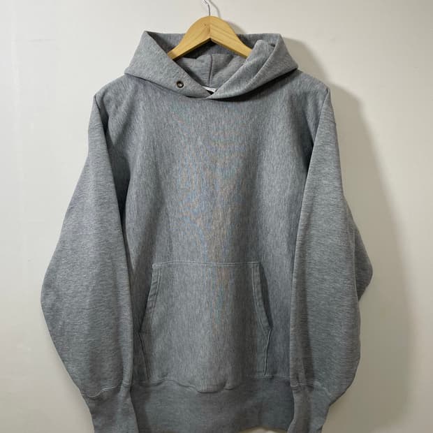 챔피온리버스위브 그레이 후드 2XL - M5