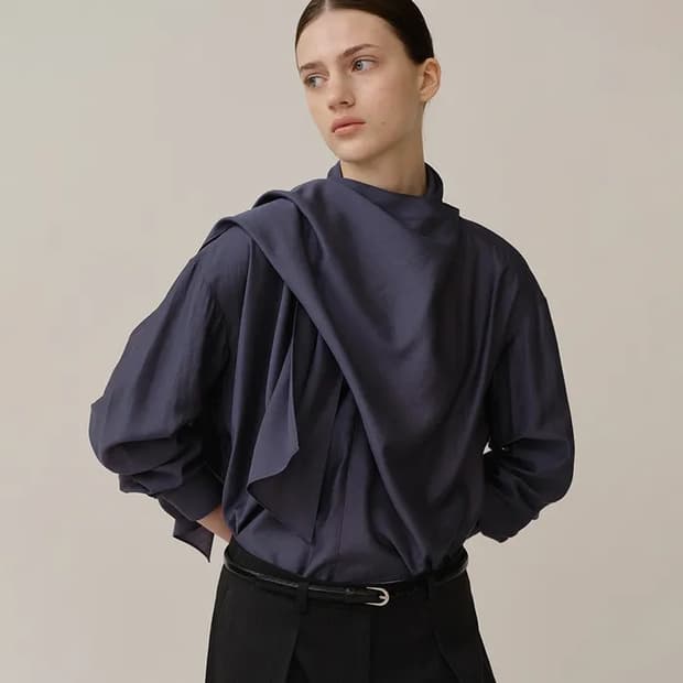 킨더살몬 블라우스