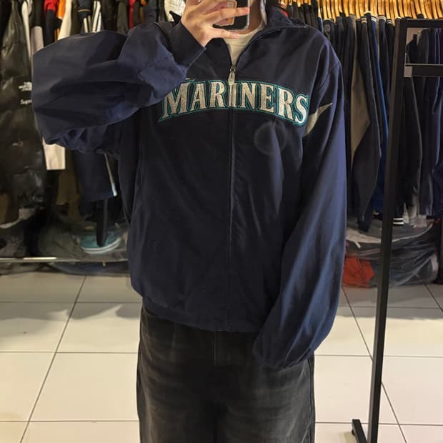 마제스틱 시애틀 매리너스 바람막이