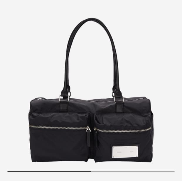 마뗑킴 카고 스포티 토트백 블랙