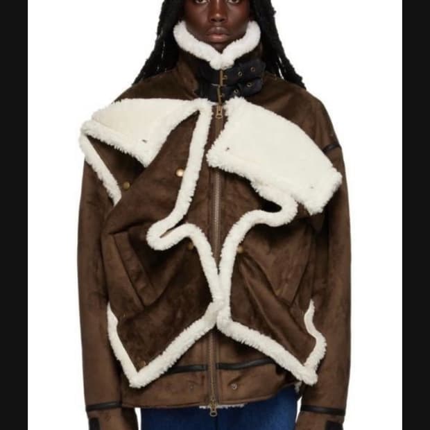 [S] 와이프로젝크 시어링 자켓