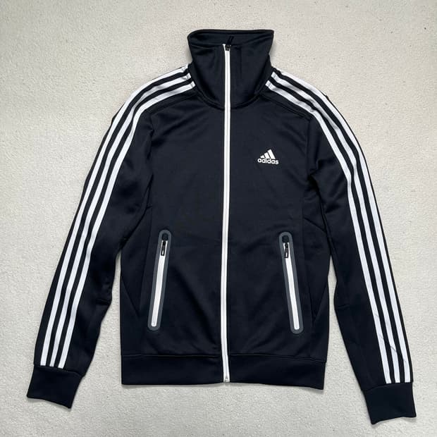ADIDAS 트랙탑 져지 블랙 095