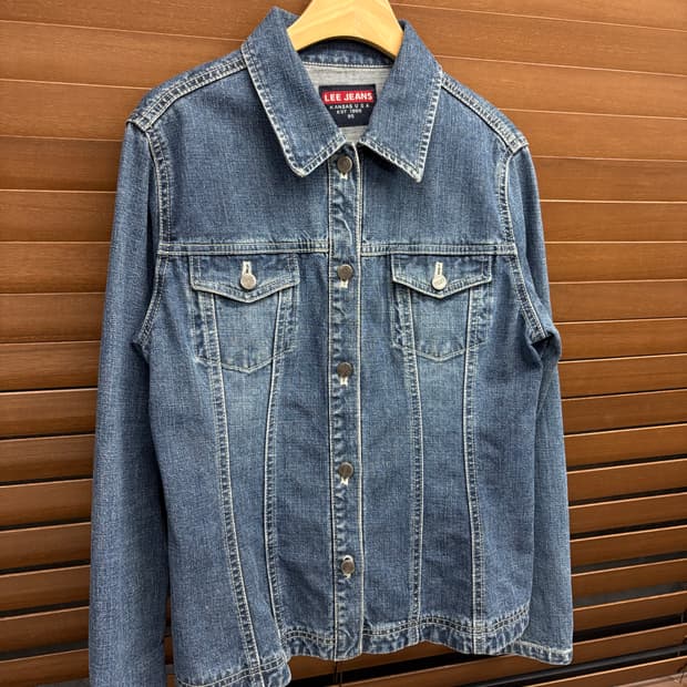 LEE 리 진스 워싱 데님 자켓