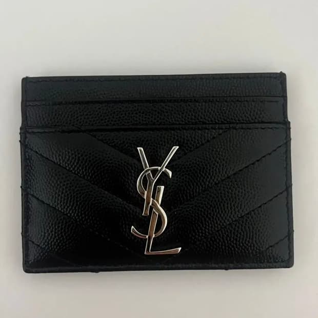 생로랑 카드지갑