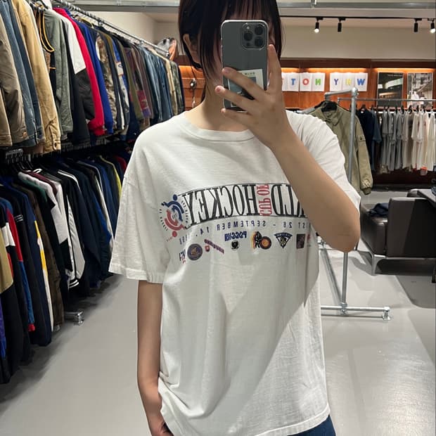 90s hanes printing t-shirt