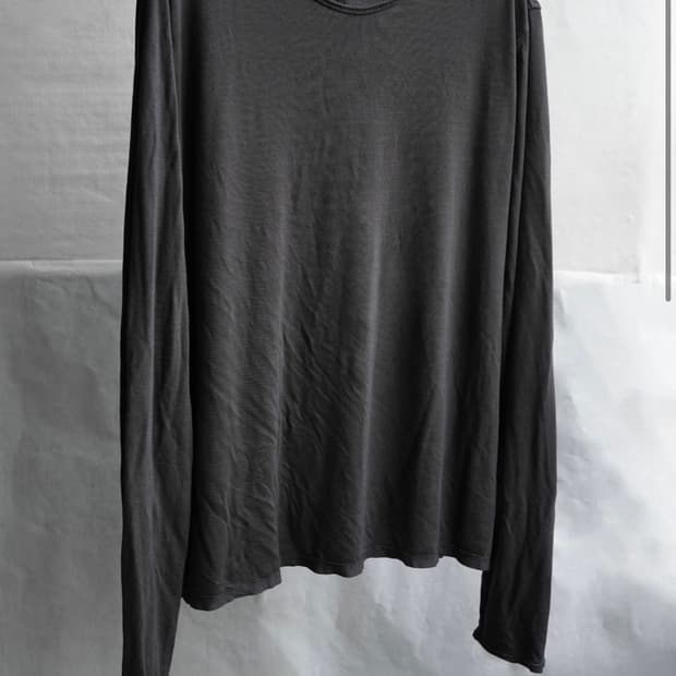 blackmerle bamboo longsleeve / shadow